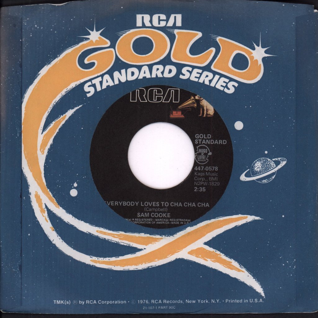 Sam Cooke - Everybody Loves To Cha Cha Cha / Wonderful World - 7 Inch