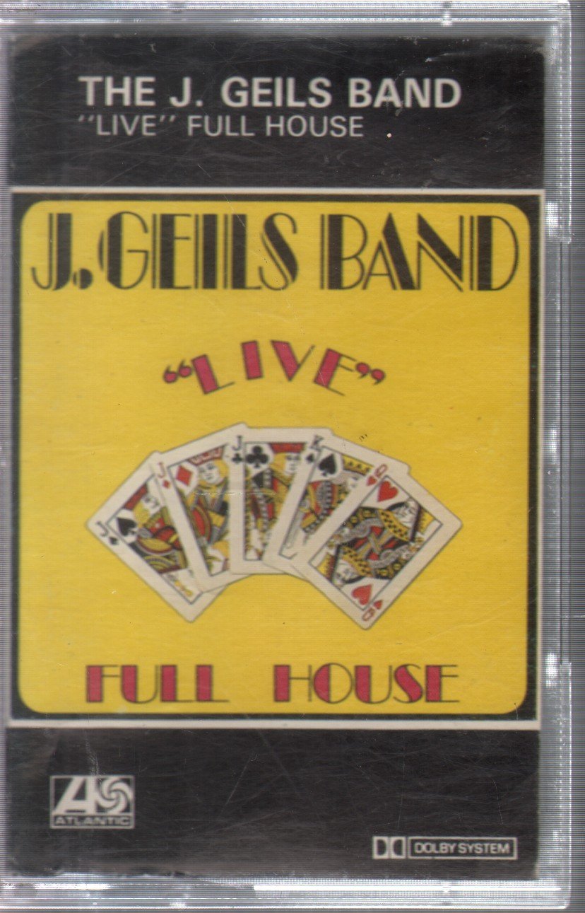 J. Geils Band - "Live" Full House - Cassette