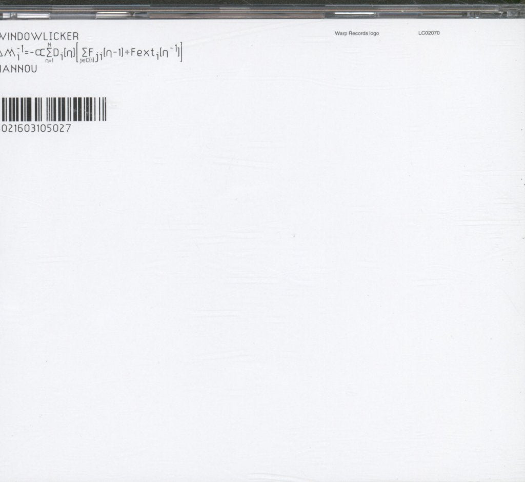 Aphex Twin - Windowlicker - Cd