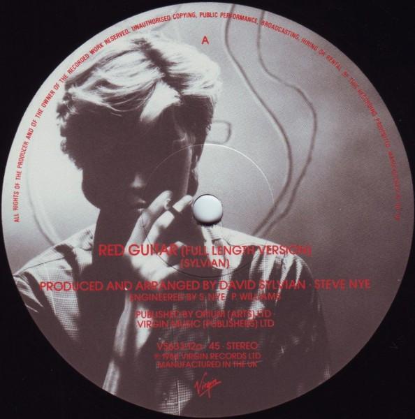 David Sylvian - Red Guitar - 12 Inch