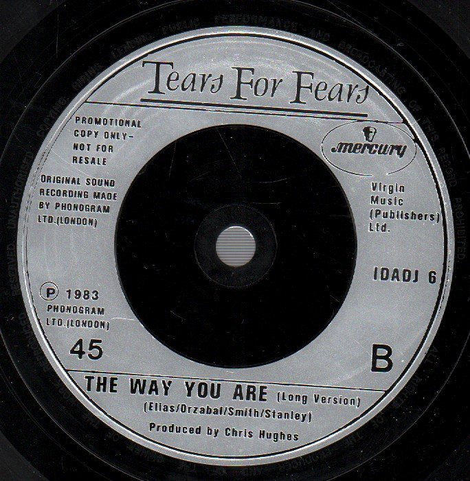 Tears For Fears - Way You Are - 7 Inch