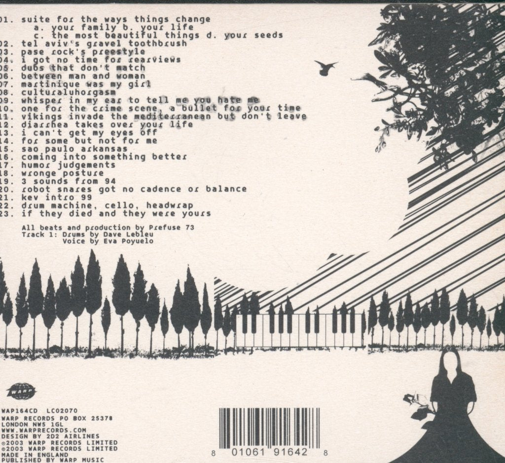 Prefuse 73 - Extinguished: Outtakes - Cd