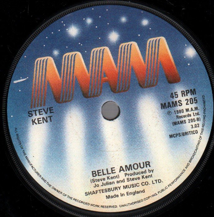 Steve Kent - London - 7 Inch