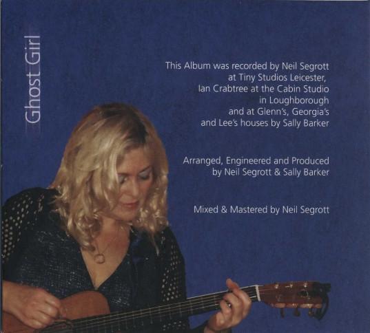 Sally Barker - Ghost Girl - Cd