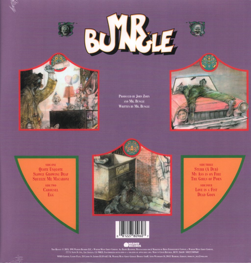 Mr Bungle - Mr Bungle (Rocktober 2025) - Double Lp