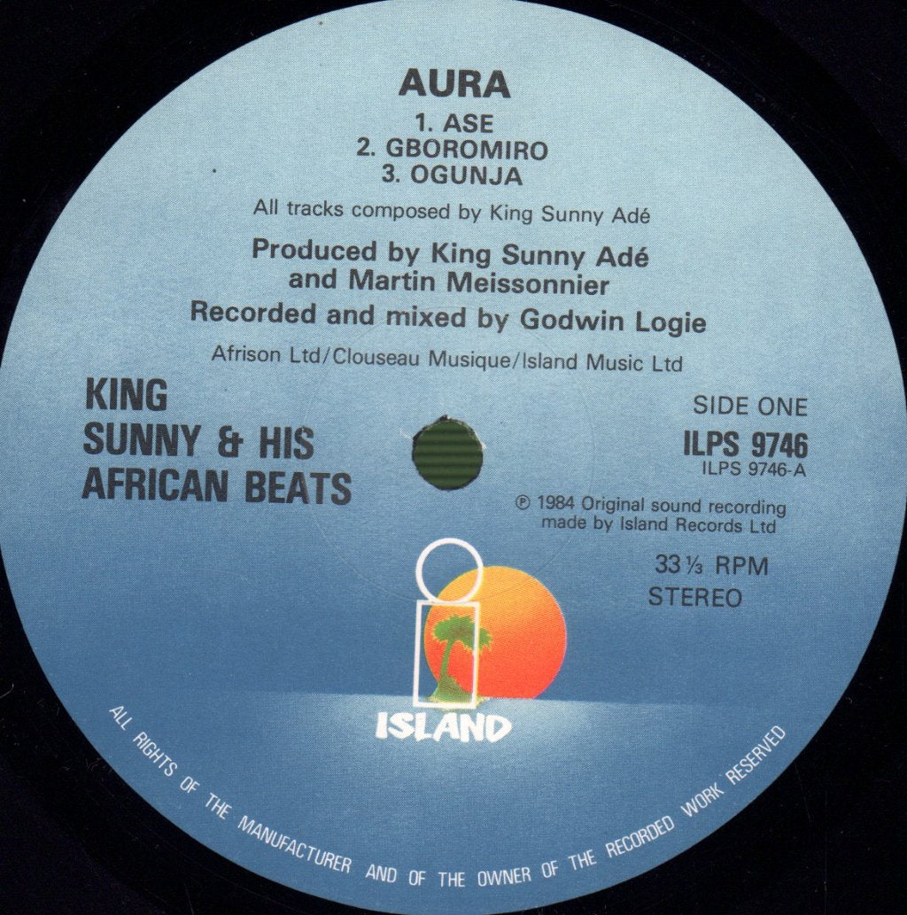 King Sunny Ade And His African Beats - Aura - Lp