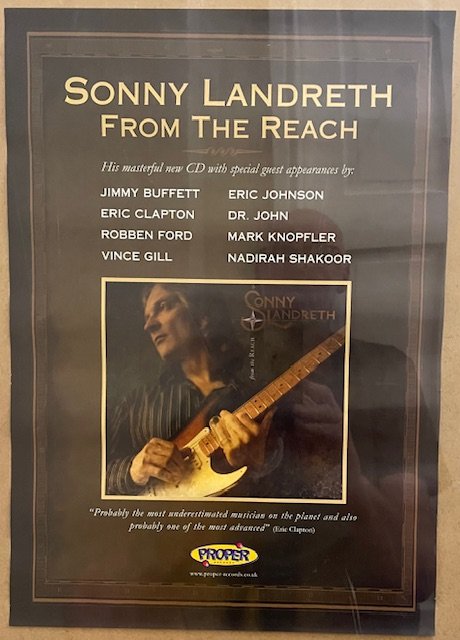 Sonny Landreth - From The Reach - Poster