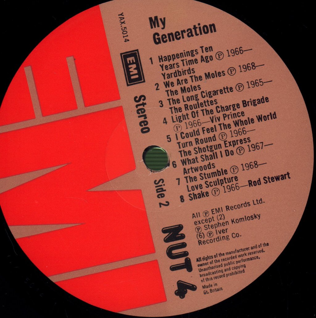 Various Artists - My Generation - Lp