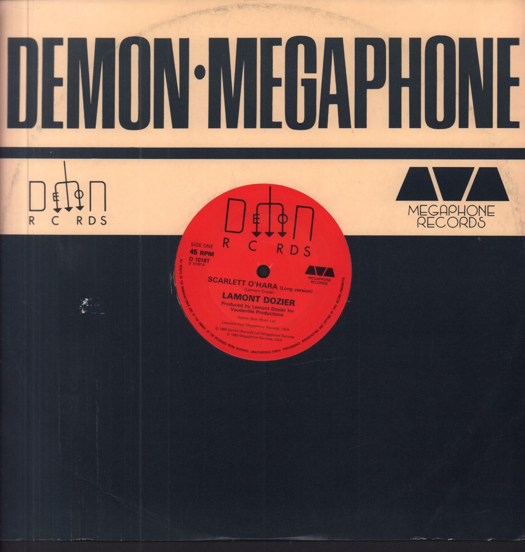 Lamont Dozier - Scarlett O'hara - 12 Inch
