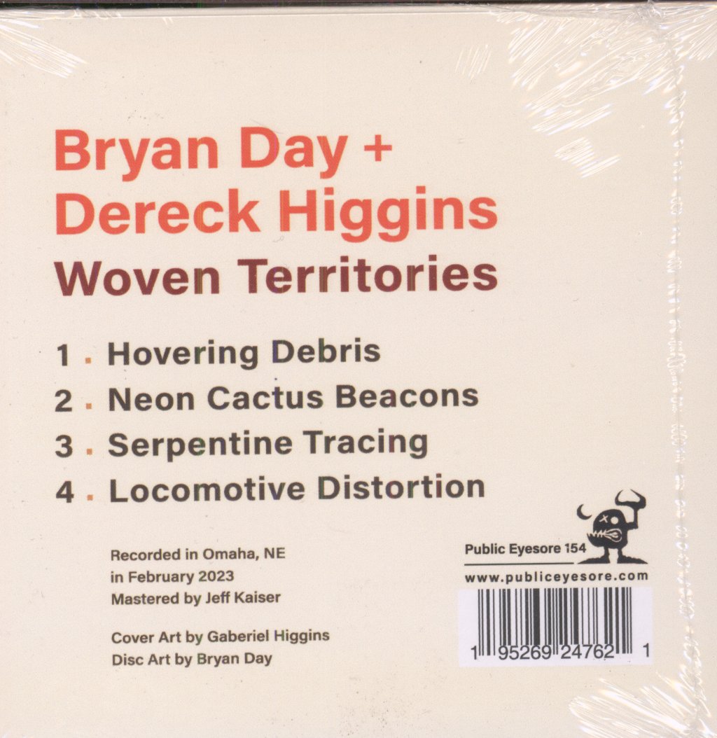 Bryan Day + Dereck Higgins - Woven Territories - Cd
