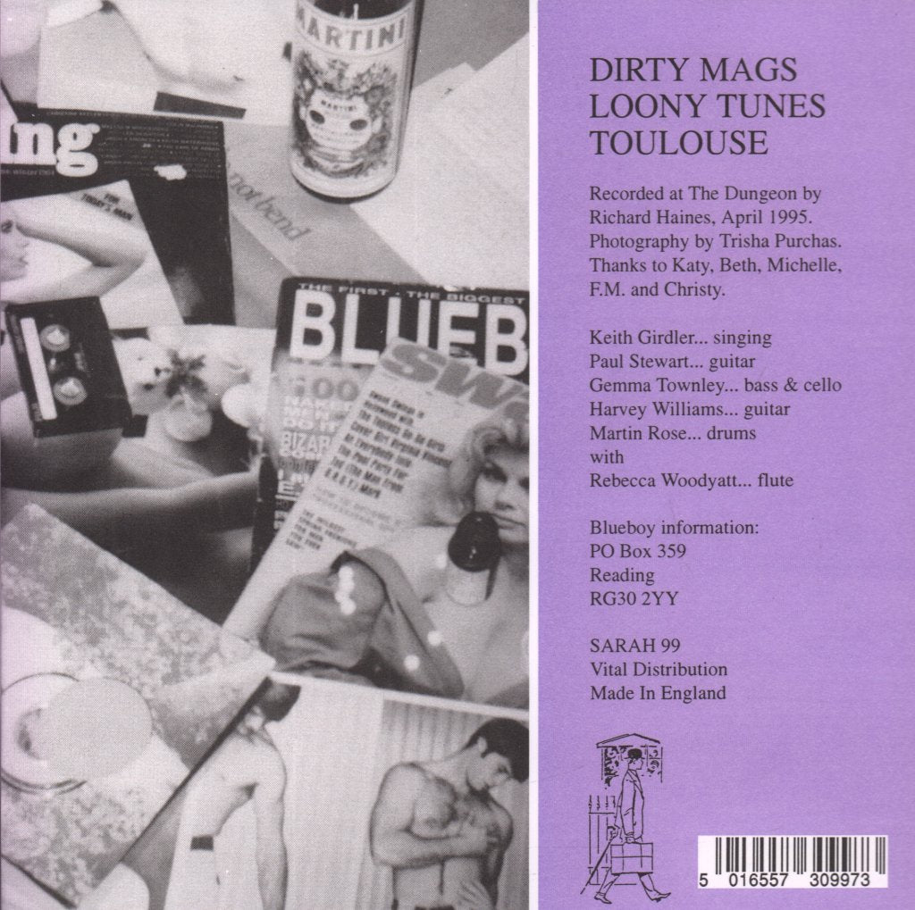Blueboy - Dirty Mags - 7 Inch