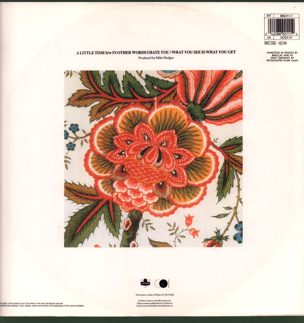 Beautiful South - A Little Time - 12 Inch