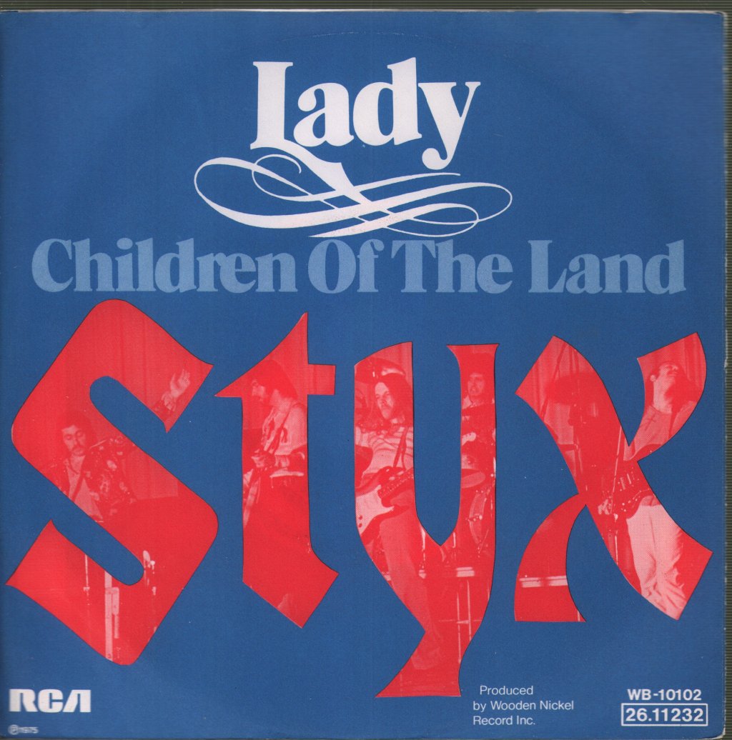 Styx - Lady - 7 Inch