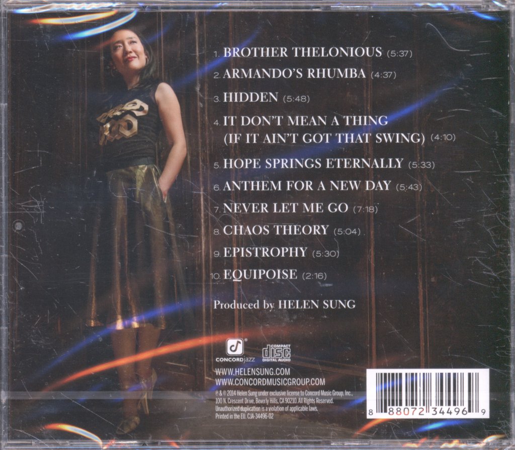 Helen Sung - Anthem For A New Day - Cd