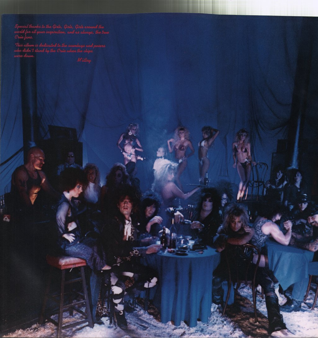 Mötley Crüe - Girls, Girls, Girls - Lp