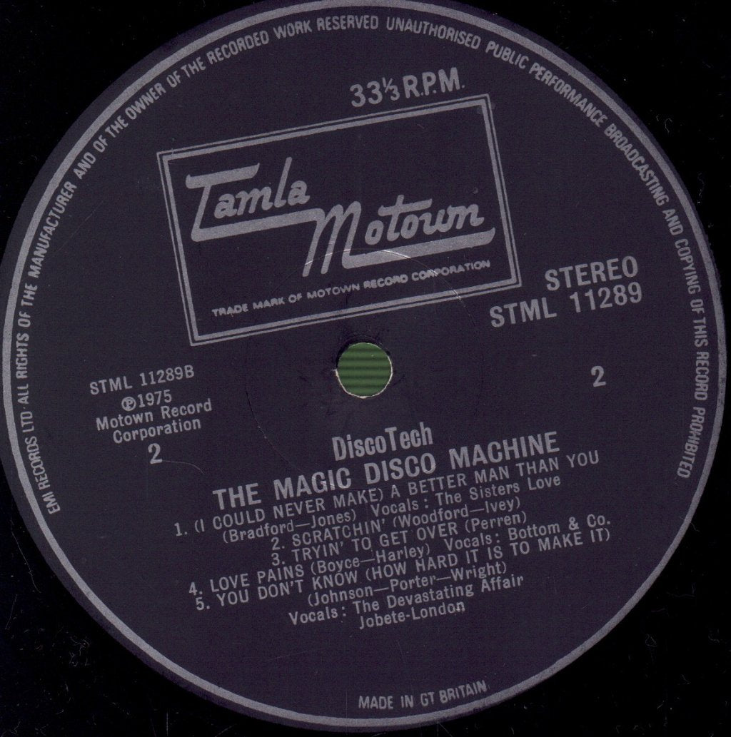 Magic Disco Machine - Disc-O-Tech - Lp