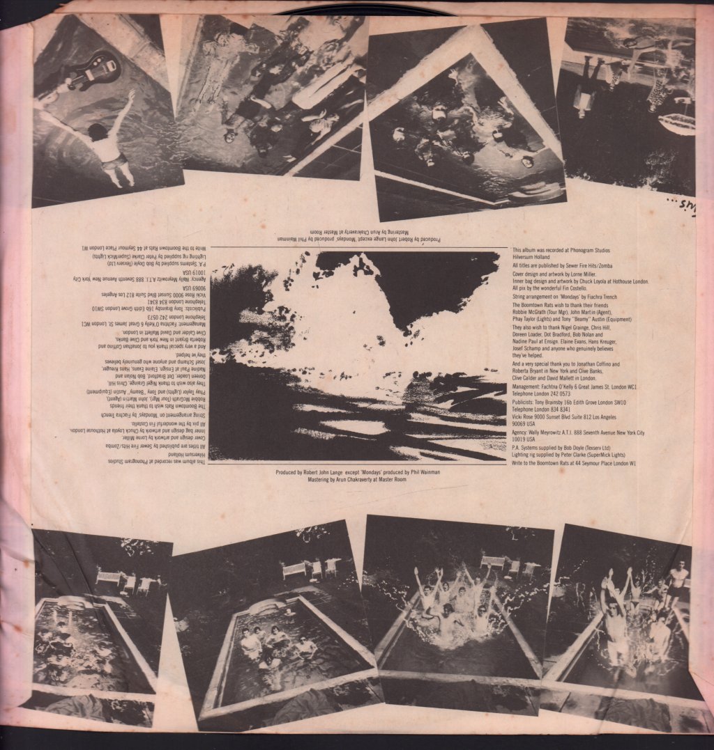 Boomtown Rats - Fine Art Of Surfacing - Lp