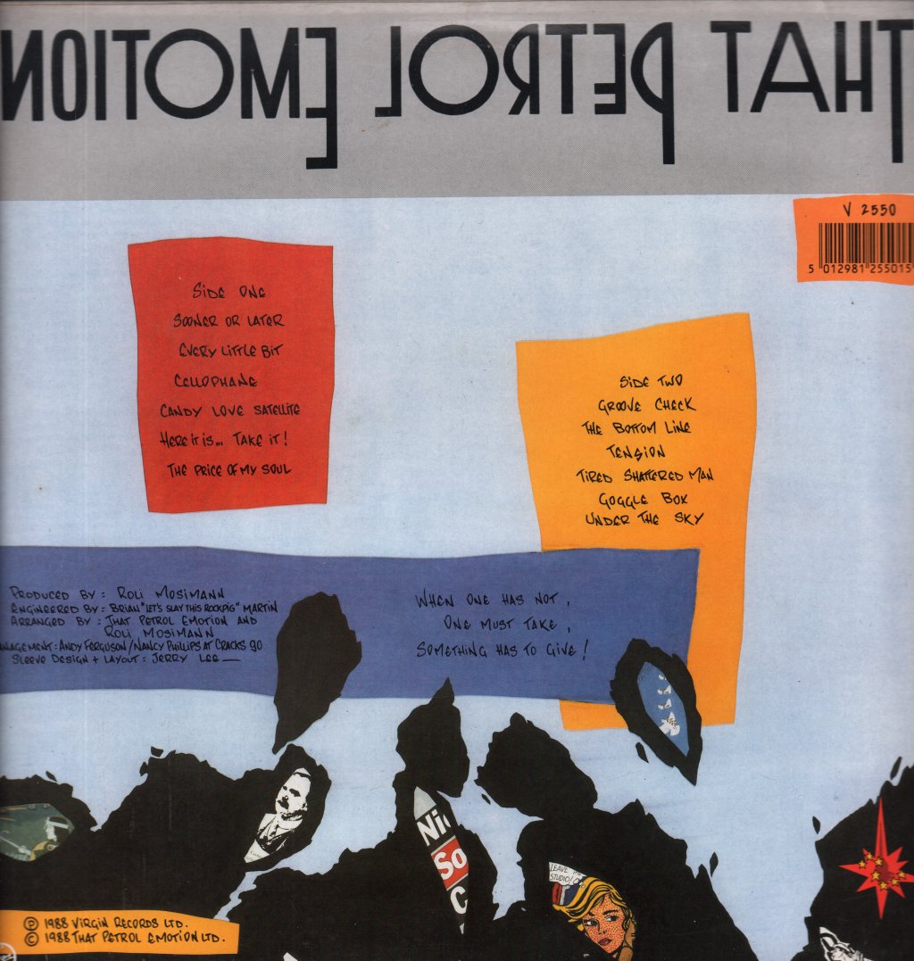 That Petrol Emotion - End Of The Millennium Psychosis Blues - Lp