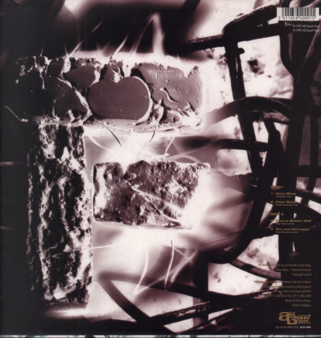 Fanatik - Seismology Part One - 12 Inch