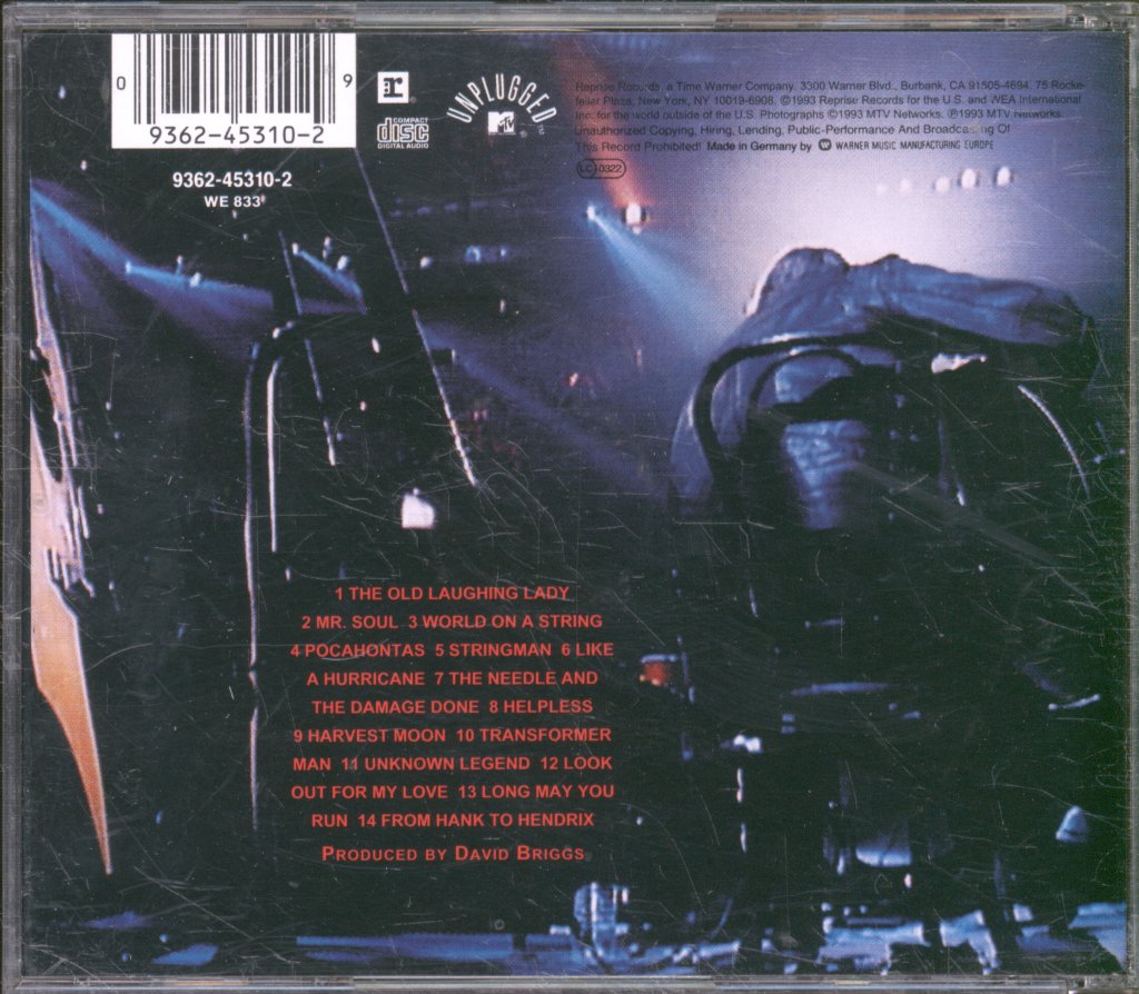 Neil Young - Unplugged - Cd