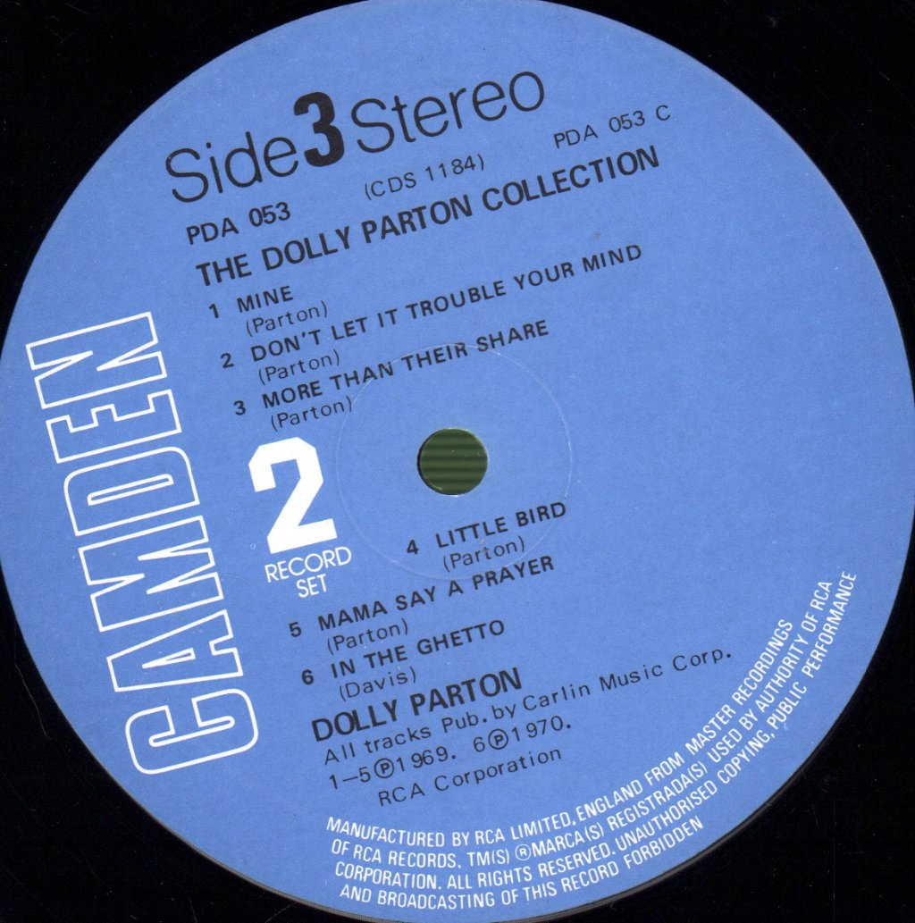 Dolly Parton - Collection - Double Lp