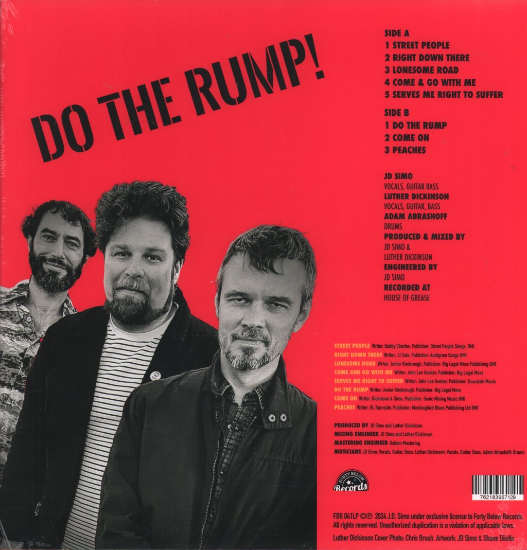 JD Simo & Luther Dickinson - Do the Rump! - Lp