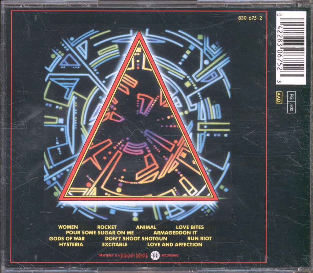 Def Leppard - Hysteria - Cd