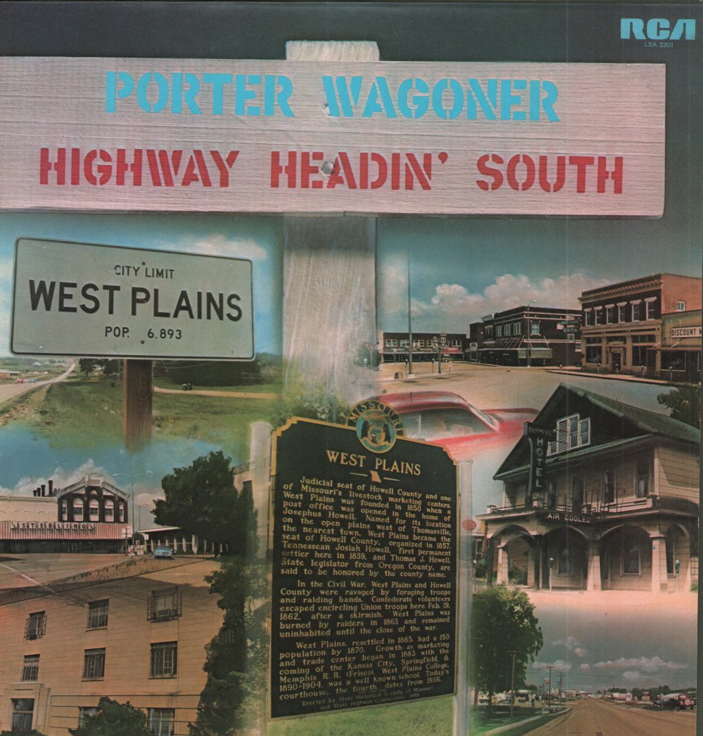 Porter Wagoner - Highway Headin' South - Lp