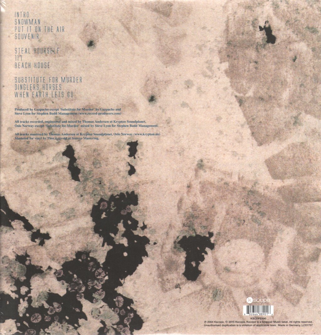 Gazpacho - When Earth Lets Go - Double Lp