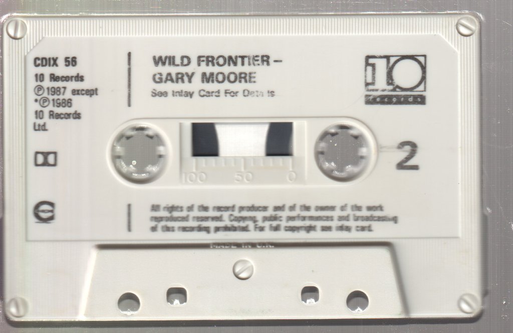 Gary Moore - Wild Frontier - Cassette