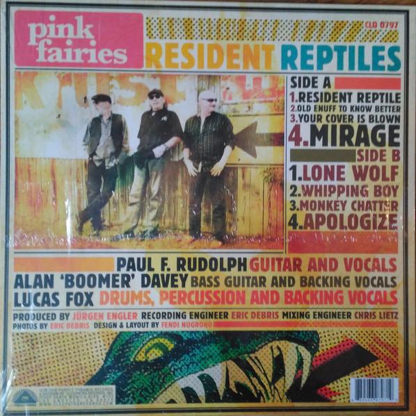 Pink Fairies - Resident Reptiles - Lp