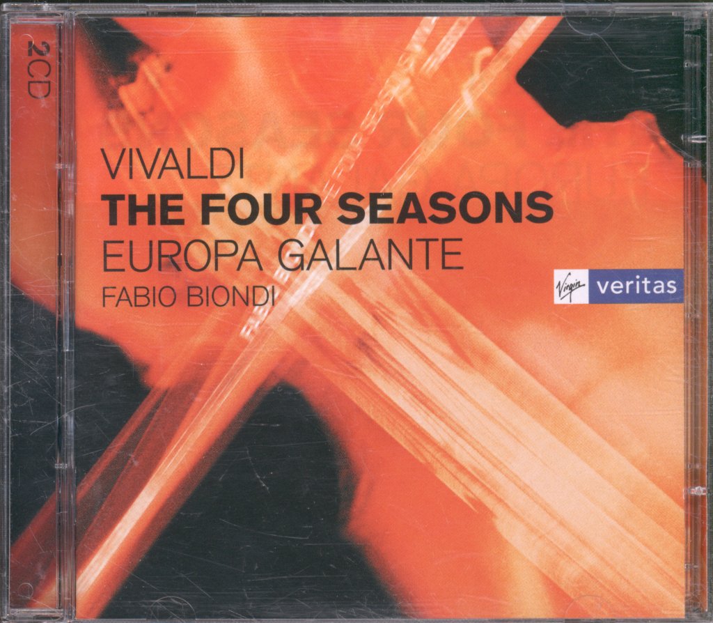 Fabio Biondi & Europa Galante - Vivaldi Four Seasons - Il Cimento Dell'Armonia E Dell'Inventione - Double Cd