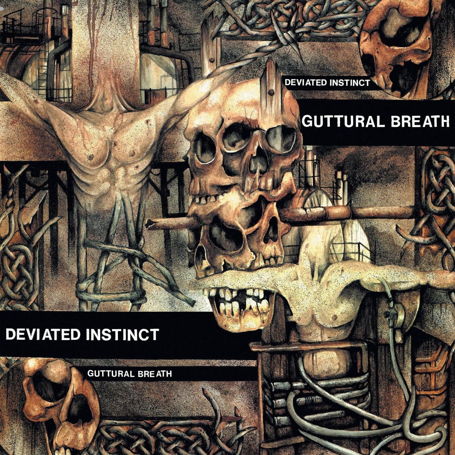 Deviated Instinct - Guttural Breath - Cd