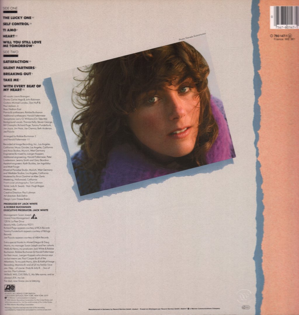 Laura Branigan - Self Control - Lp