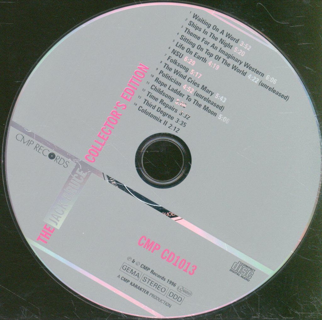 Jack Bruce - Jack Bruce Collector's Edition - Cd