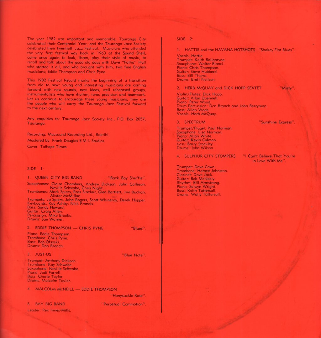 Various Artists - 20th international Jazz Festival - Lp
