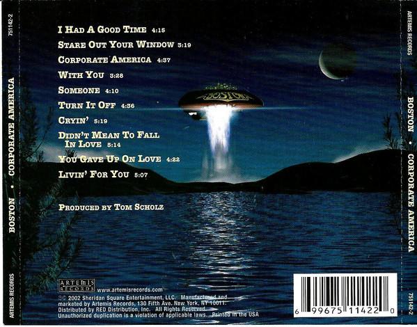 Boston - Corporate America - Cd