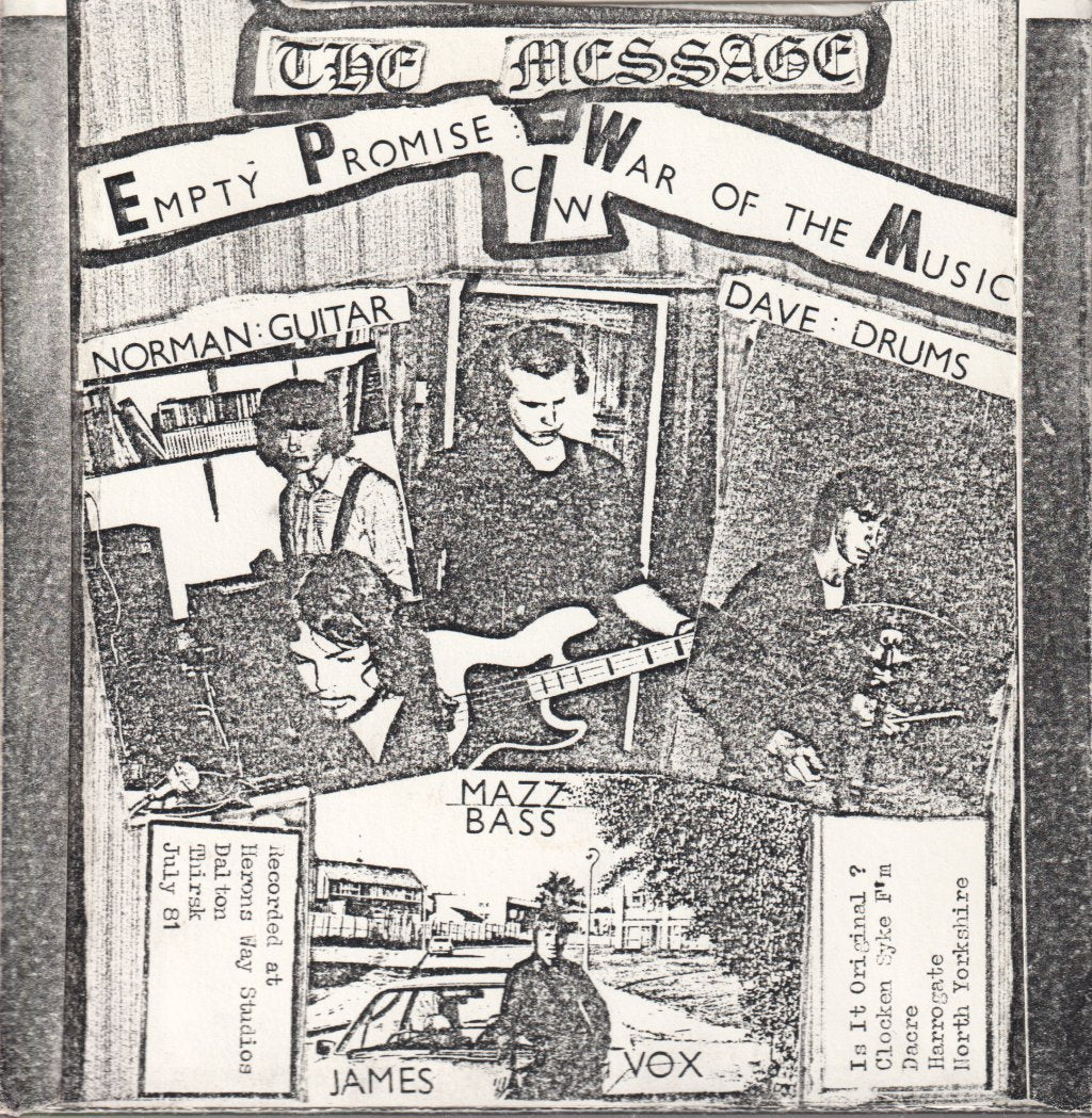 Message (Punk) - Empty Promise - 7 Inch