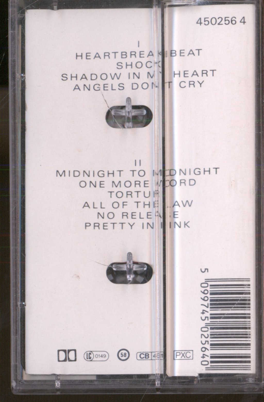 Psychedelic Furs - Midnight To Midnight - Cassette