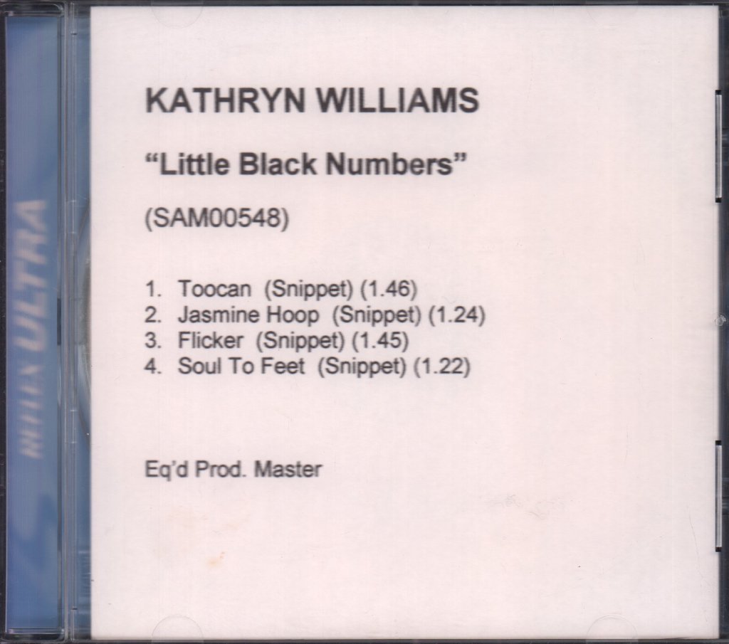 Kathryn Williams - Little Black Numbers Album Sampler - Cd