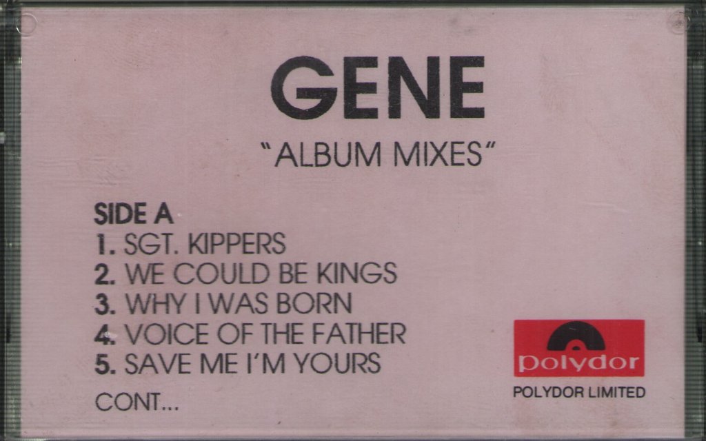 Gene - Album Mixes - Cassette