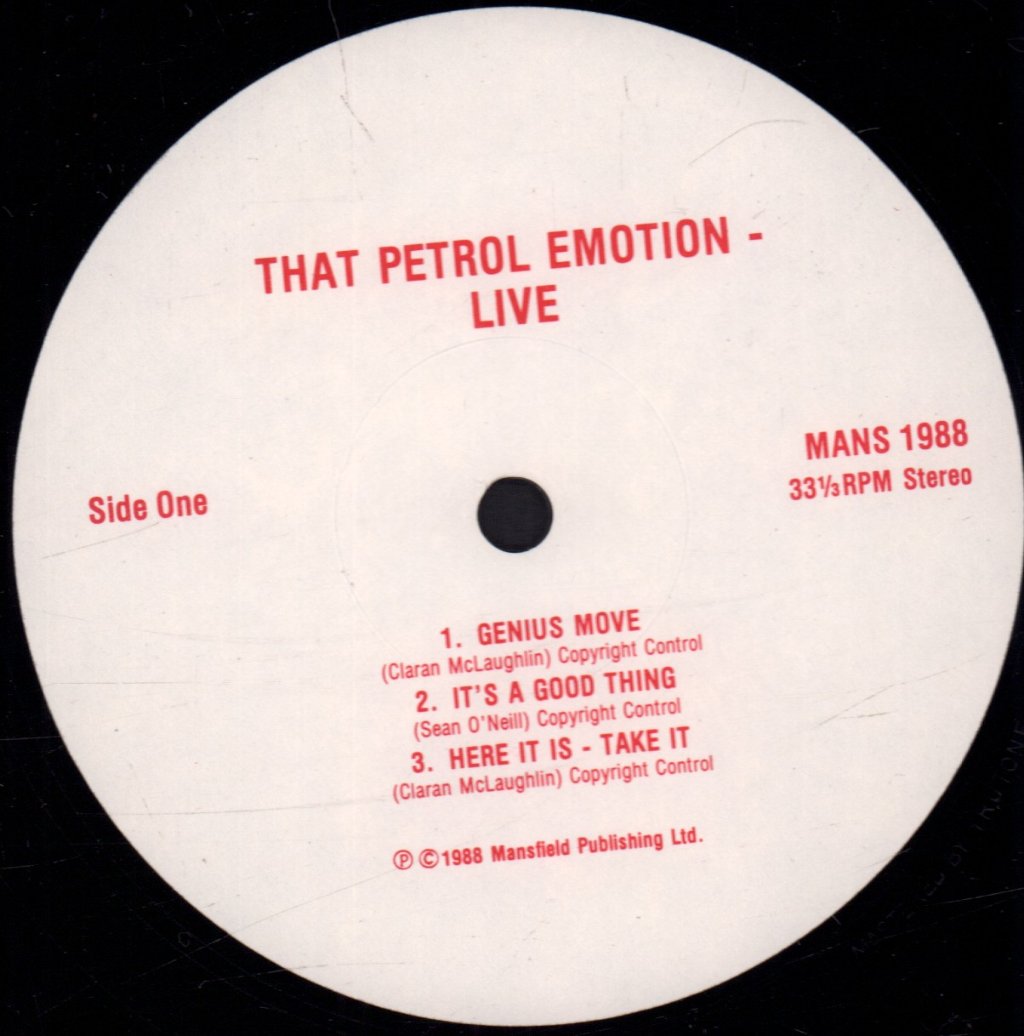 That Petrol Emotion - Live - Lp