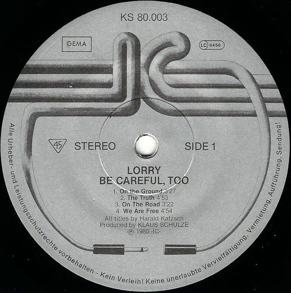 Lorry - Be Careful, Too - Lp