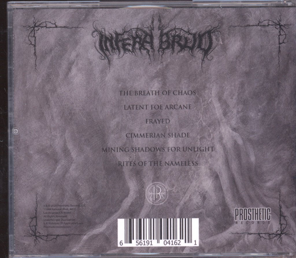 Infera Bruo - Rites Of The Nameless - Cd