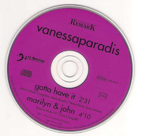 Vanessa Paradis - Gotta Have It (Live) - Cd