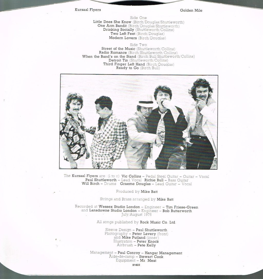 Kursaal Flyers - Golden Mile - Lp
