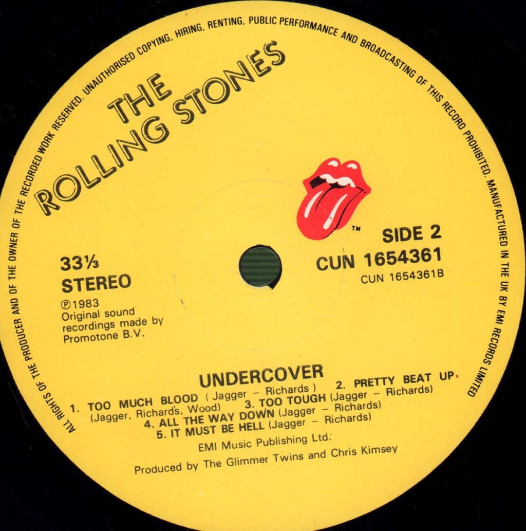 Rolling Stones - Undercover - Lp