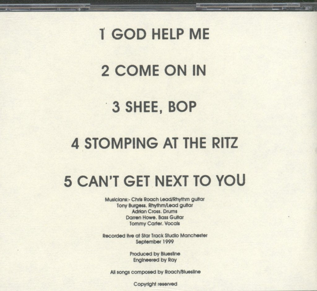 Bluesline - God Help Me - Cdr