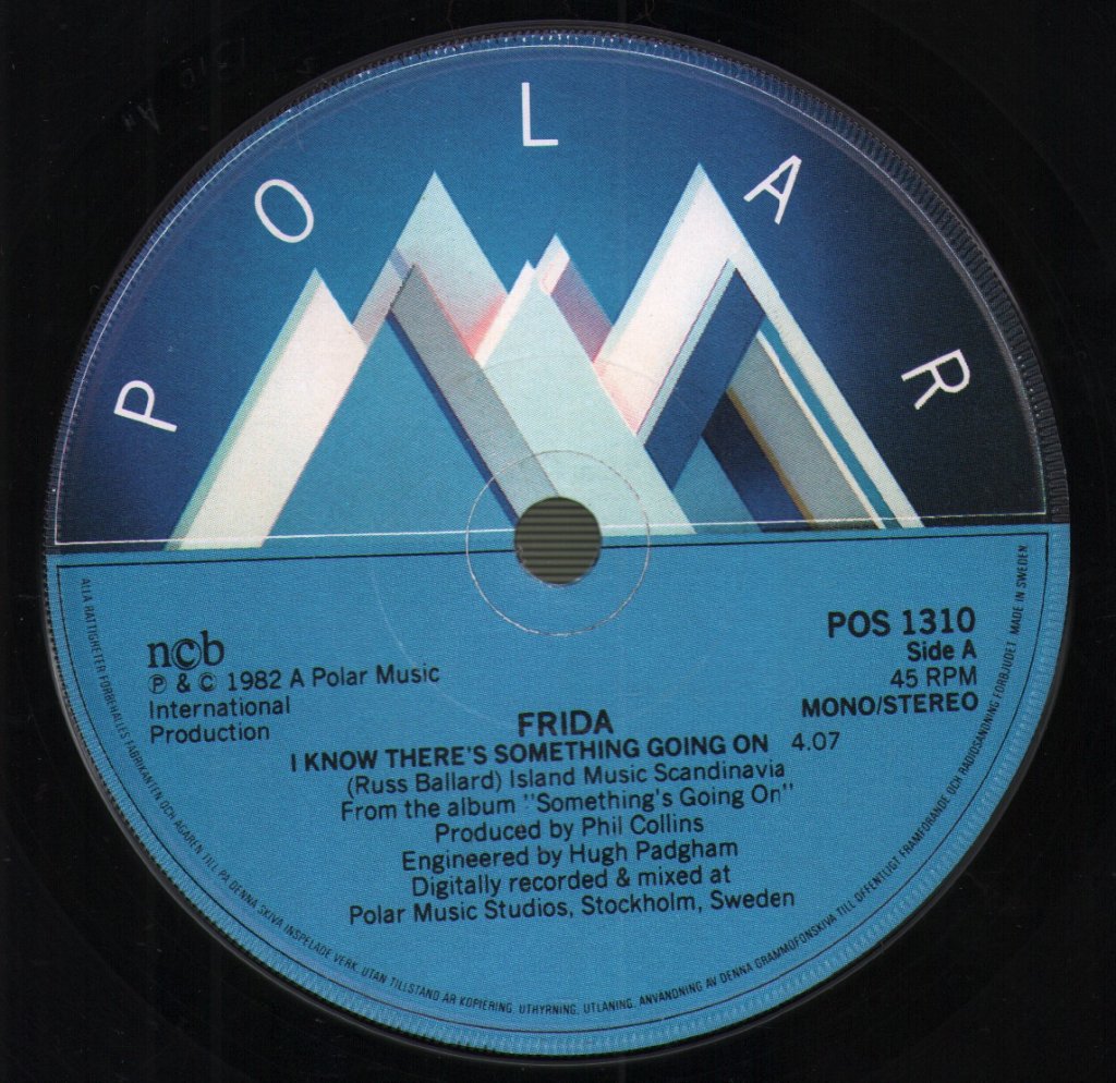 Frida - I Know There's Something Going On - 7 Inch