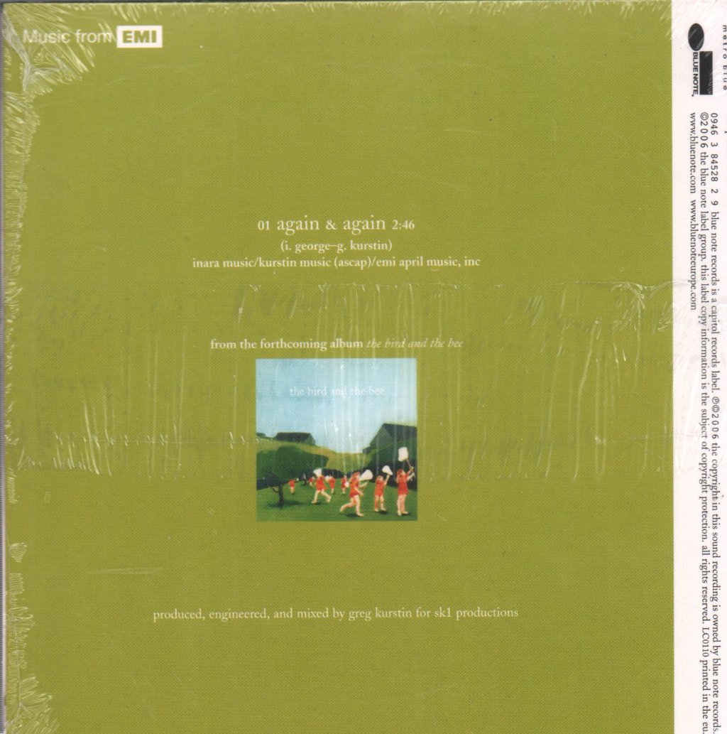 Bird And The Bee - Again & Again - Cd